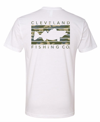 Camo Fishing Shirt | White