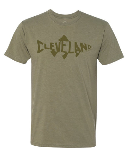 Cleveland Fish Shirt | Army