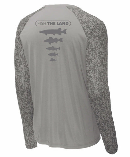 Performance Long Sleeve | Gray Fishing Shirt