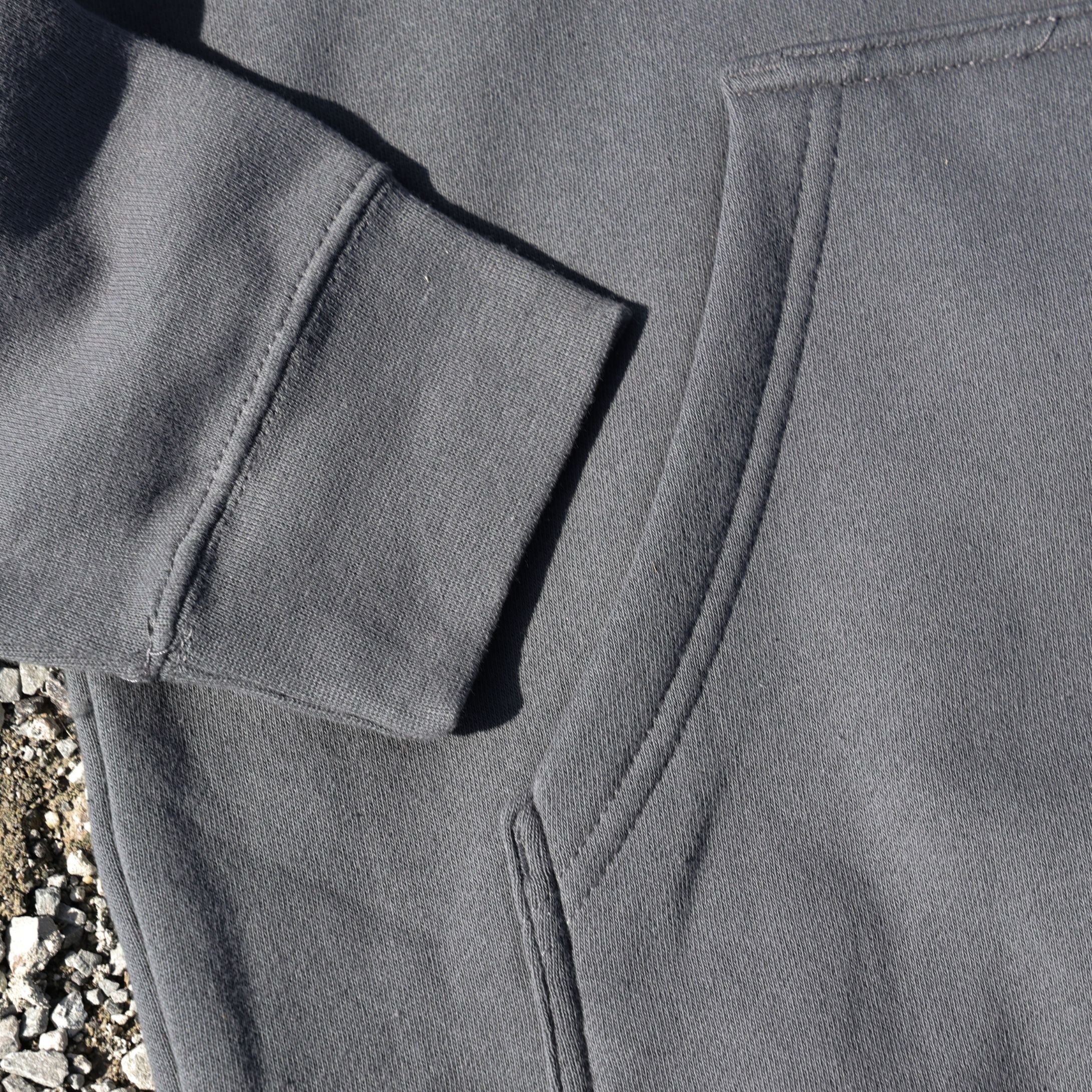 Mens light grey Walleye Hoodie