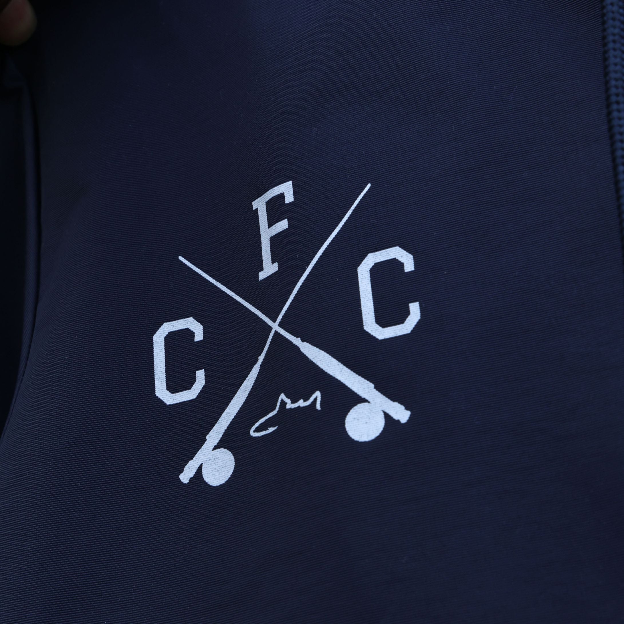 Mens Navy fishing jacket