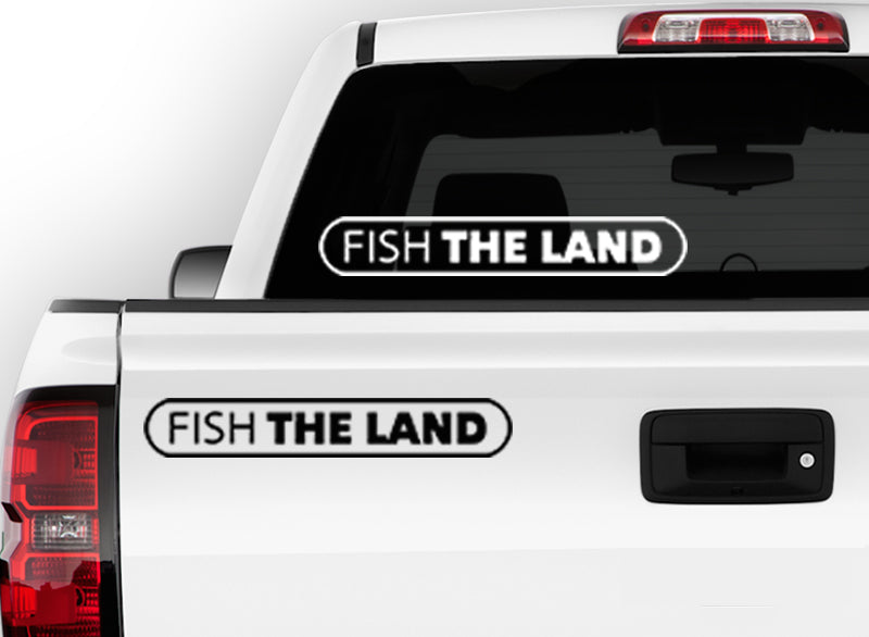 Big Fish The Land Sticker