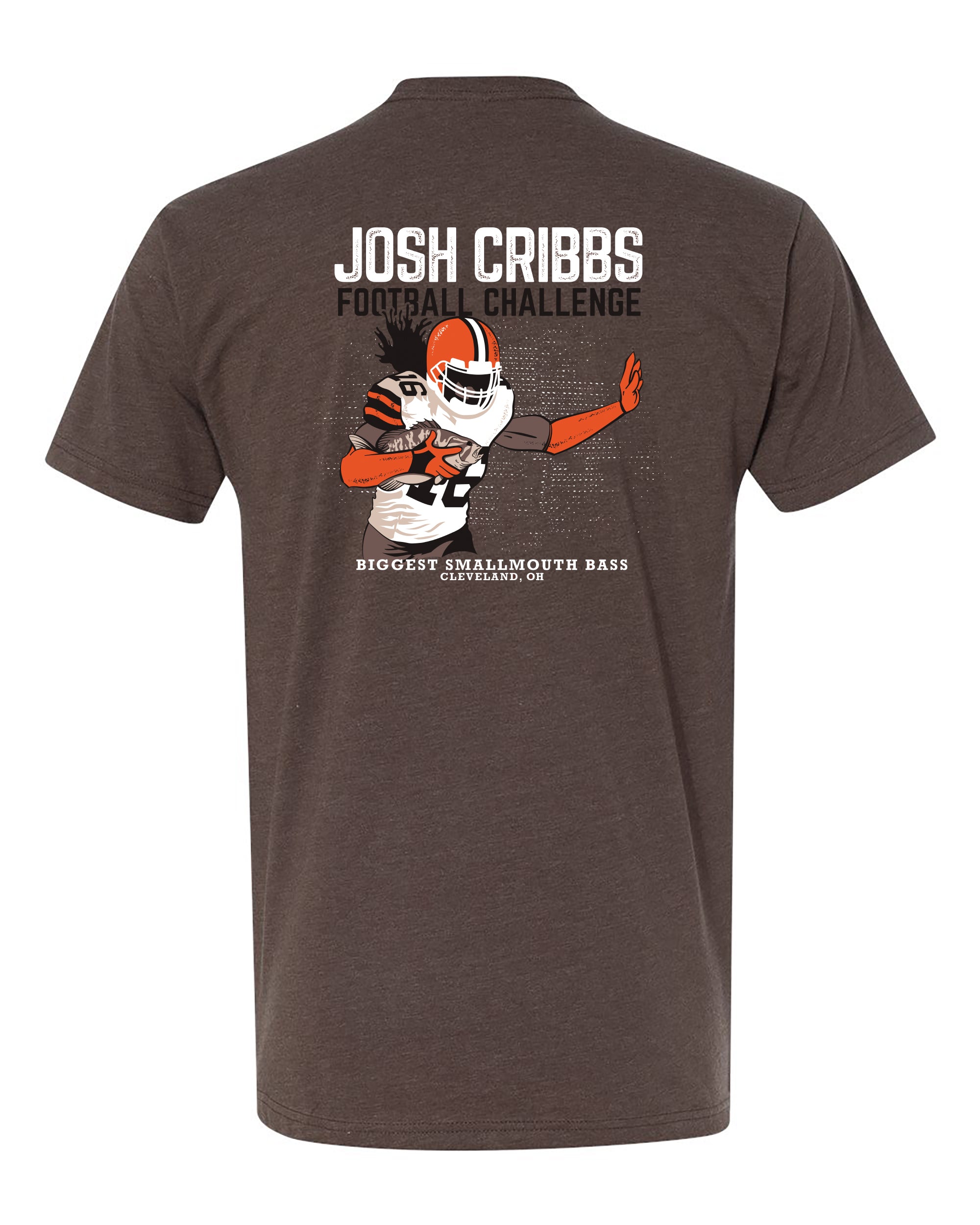 Josh Cribbs Football Challenge Tee – Cleveland Fishing Co.