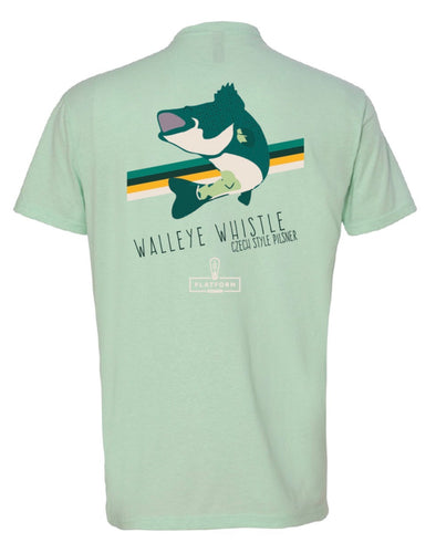Walleye Whistle Cans - T Shirt