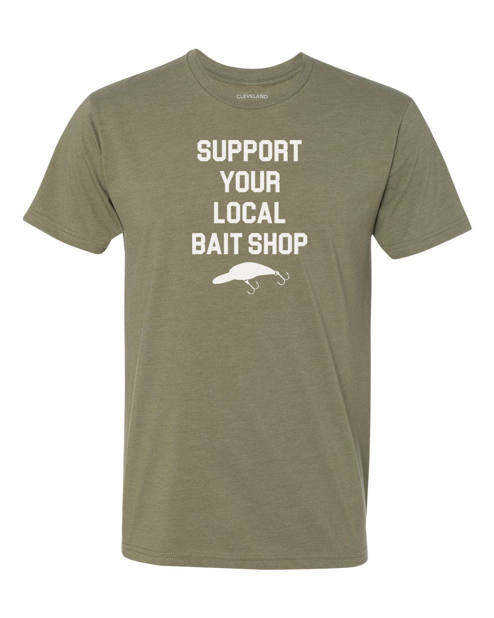 Support Your Local Bait Shop Tee Large